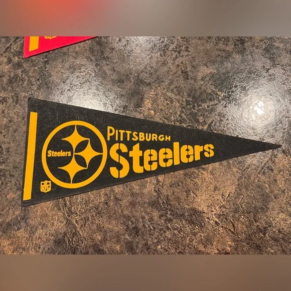 Vintage 1960-70’s, NFL authentic historical true original Pennants 13 teams - Picture 4 of 15